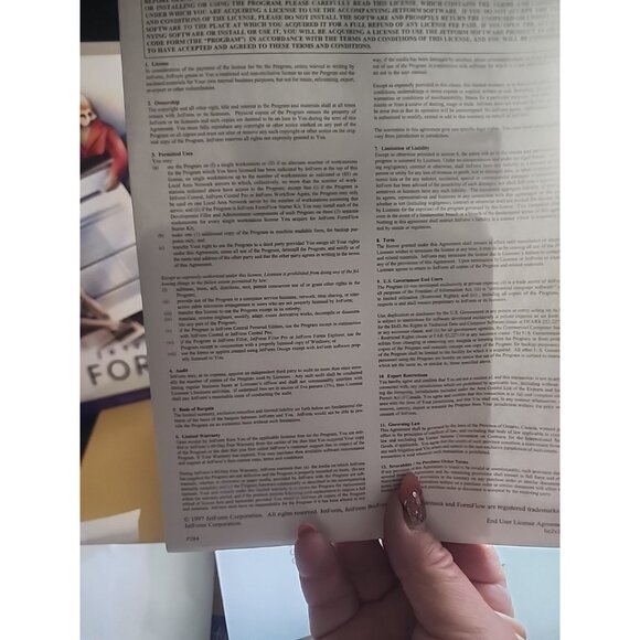 Jetform Formflow Filler  Kit  2.15  Vintage For Windows PC 1997 Sealed Disks - Picture 10 of 10